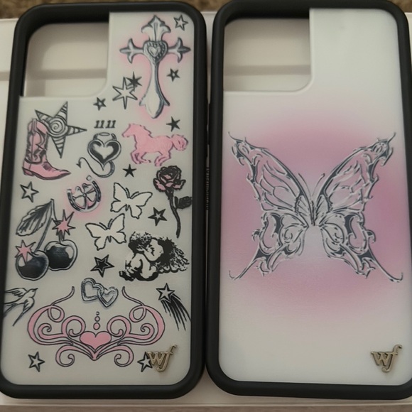 Pink and White Wildflower phone cases - Picture 1 of 1